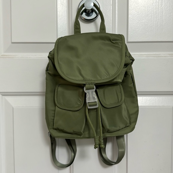 art class Handbags - Green Nylon Mini Backpack
